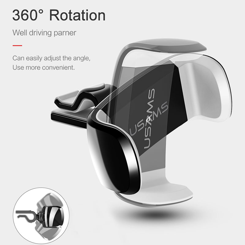 USAMS 360 Degree Rotatable Car Phone Holder FREE+SHIPPING