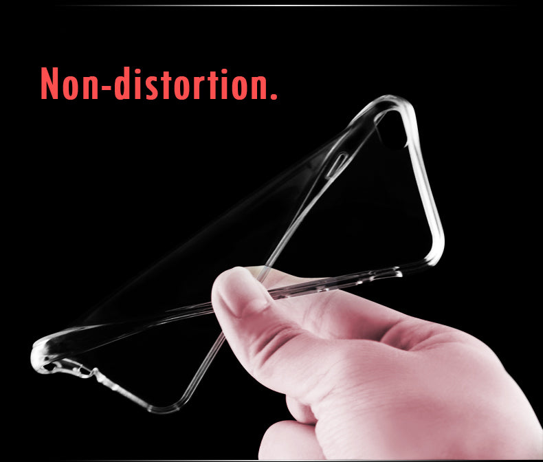 Durable Ultra Thin Clear Silicon Esamday Case For iPhone 5 up to iPhone X FREE+SHIPPING